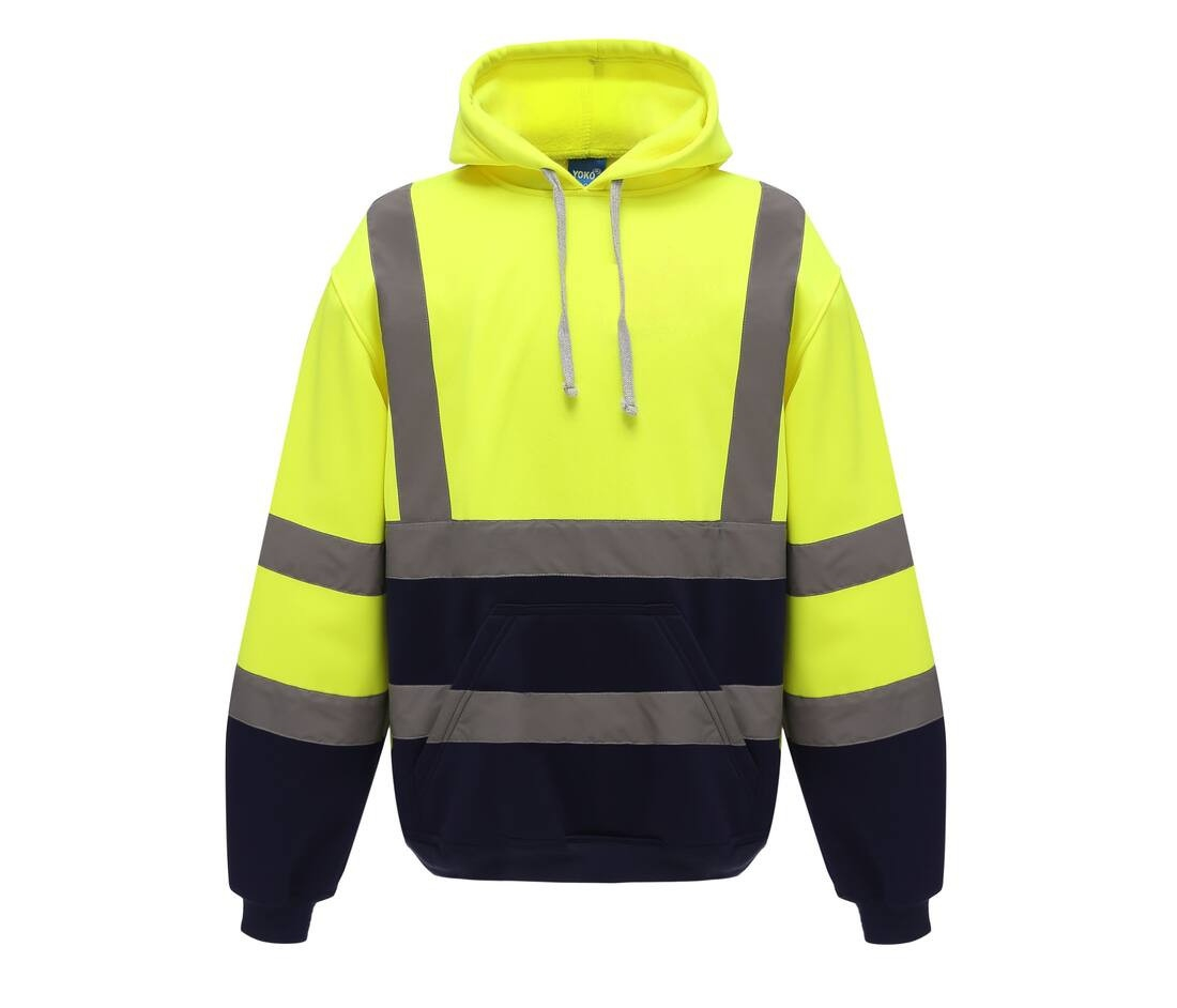 Sweat capuche haute visibilité