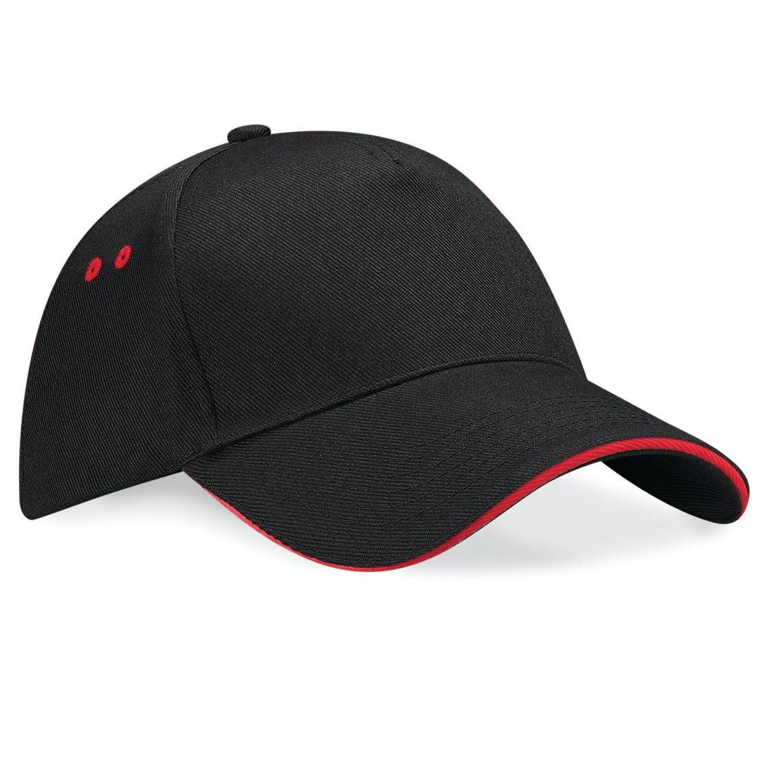 Casquette 5 panneaux bicolore