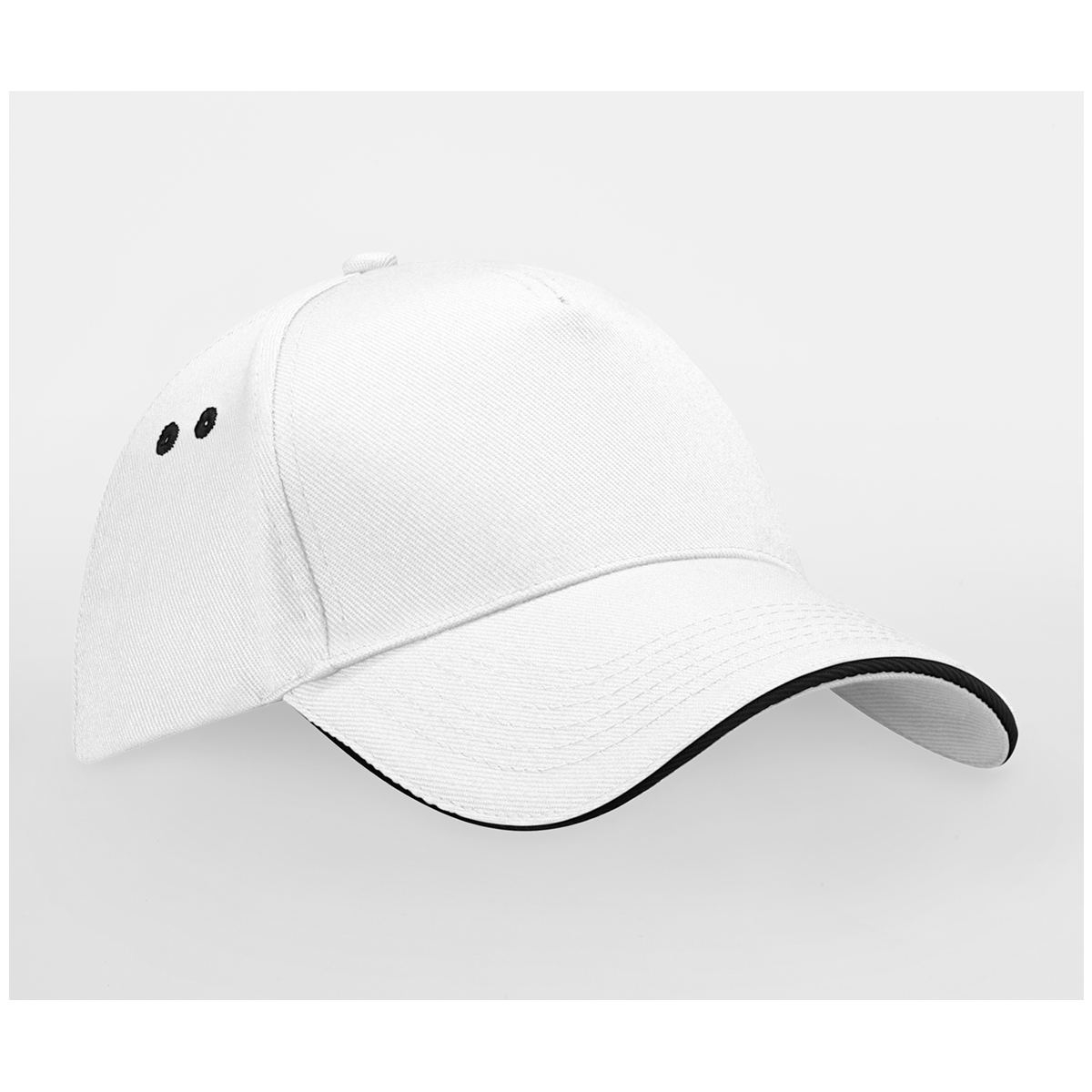 Casquette 5 panneaux bicolore