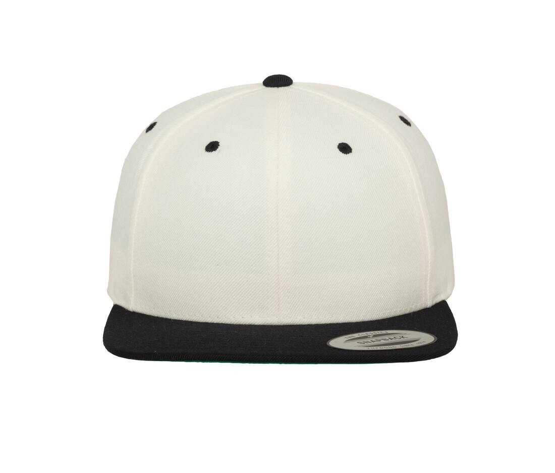Casquette snapback bicolore