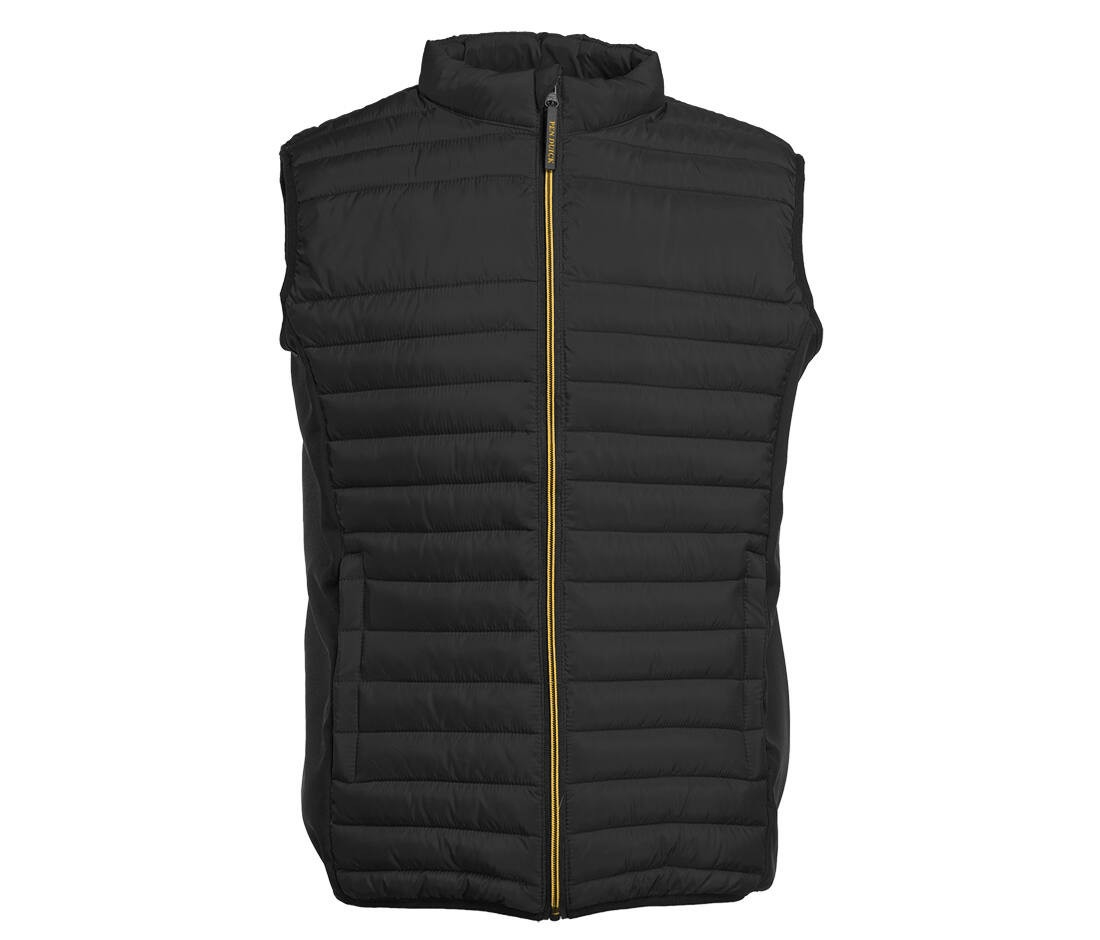 Bodywarmer bi-matière homme