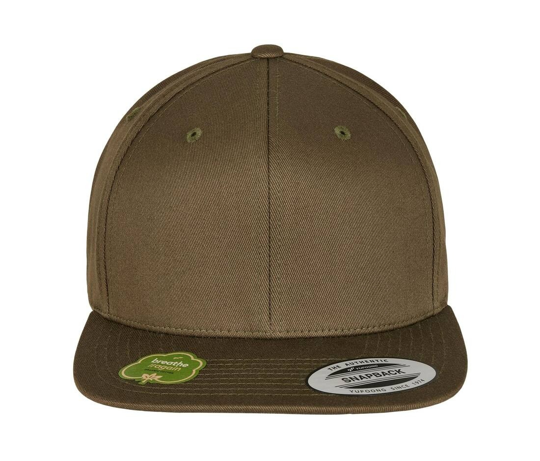 Casquette snapback organique