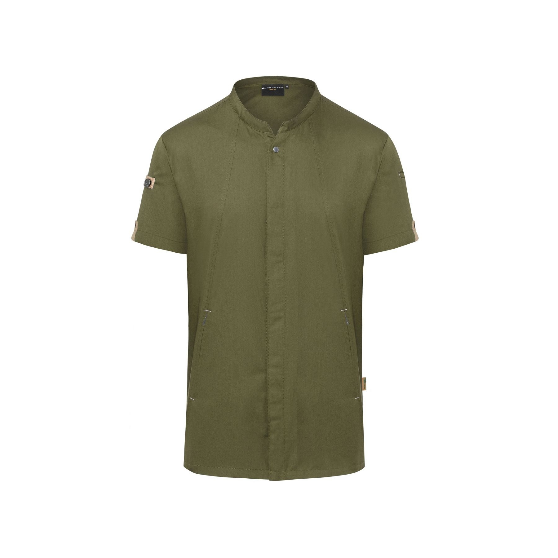 Veste de cuisiner manches courtes écoresponsable