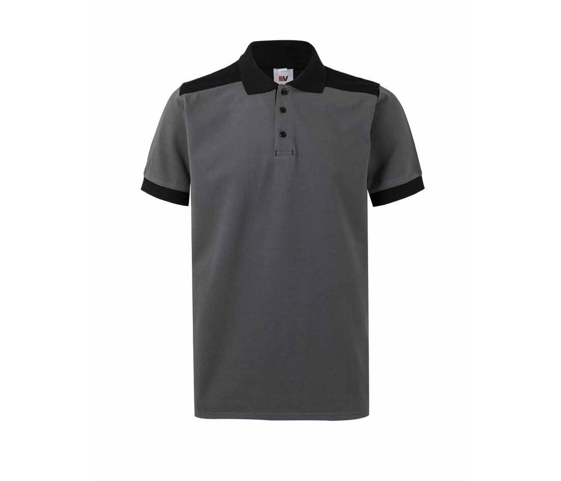 Polo stretch bicolore