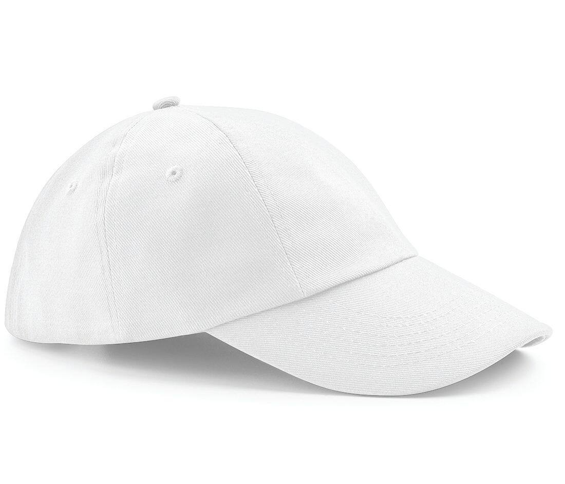Casquette basse en coton sergé lourd