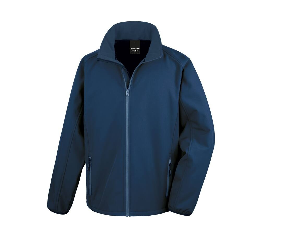 Veste softshell imprimable homme