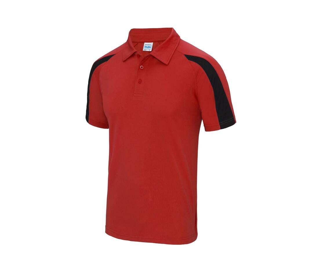 Polo de sport contrasté