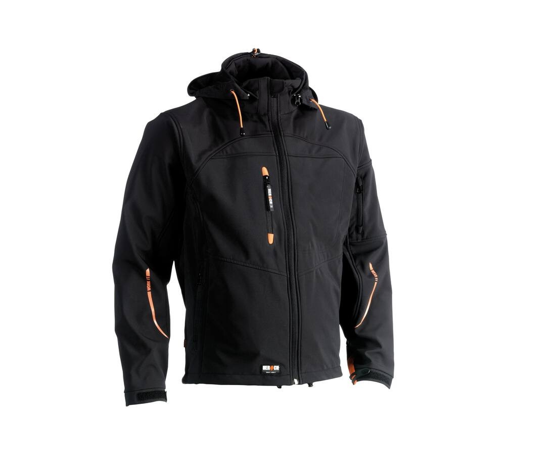 Veste softshell à capuche