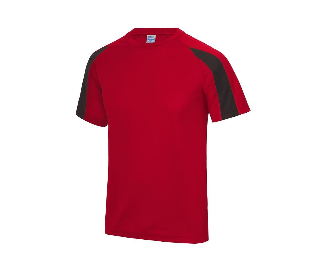 Tee-shirt de sport contrasté