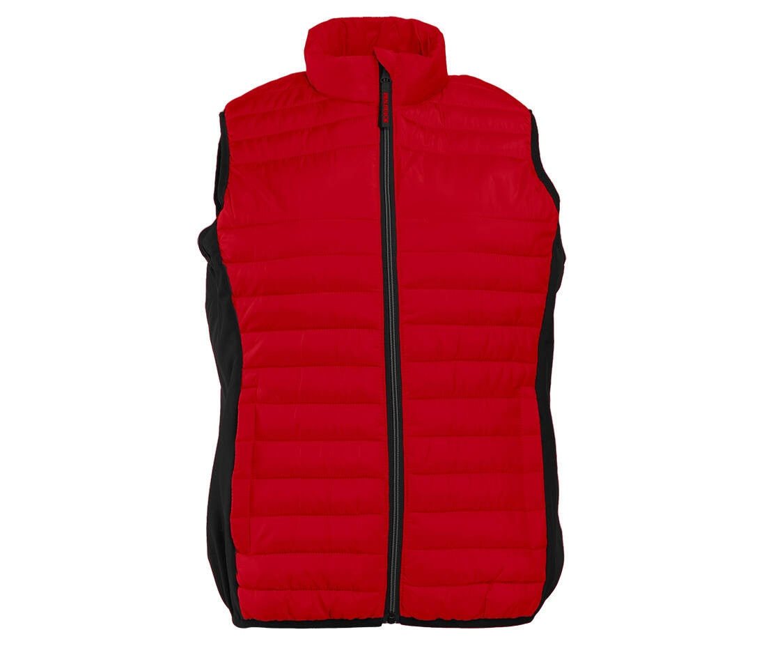 Bodywarmer bi-matière femme