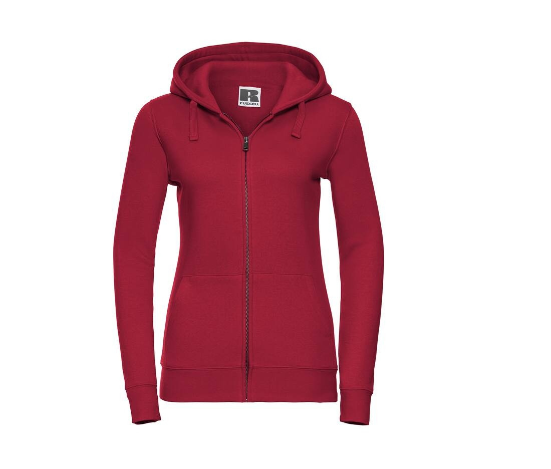 Sweat zippé femme capuche