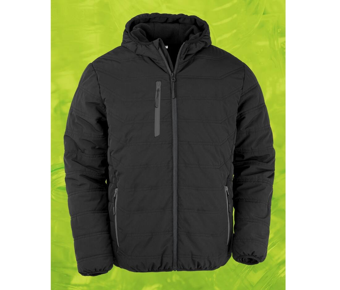 Veste matelassée d'hiver tendance et recyclée