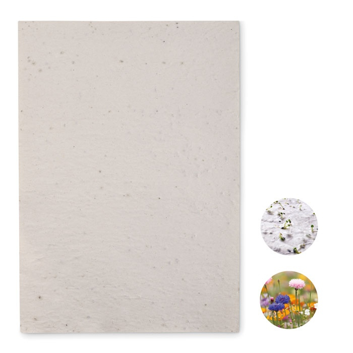 ASIDI - Papier A4 graines de fleurs thumb