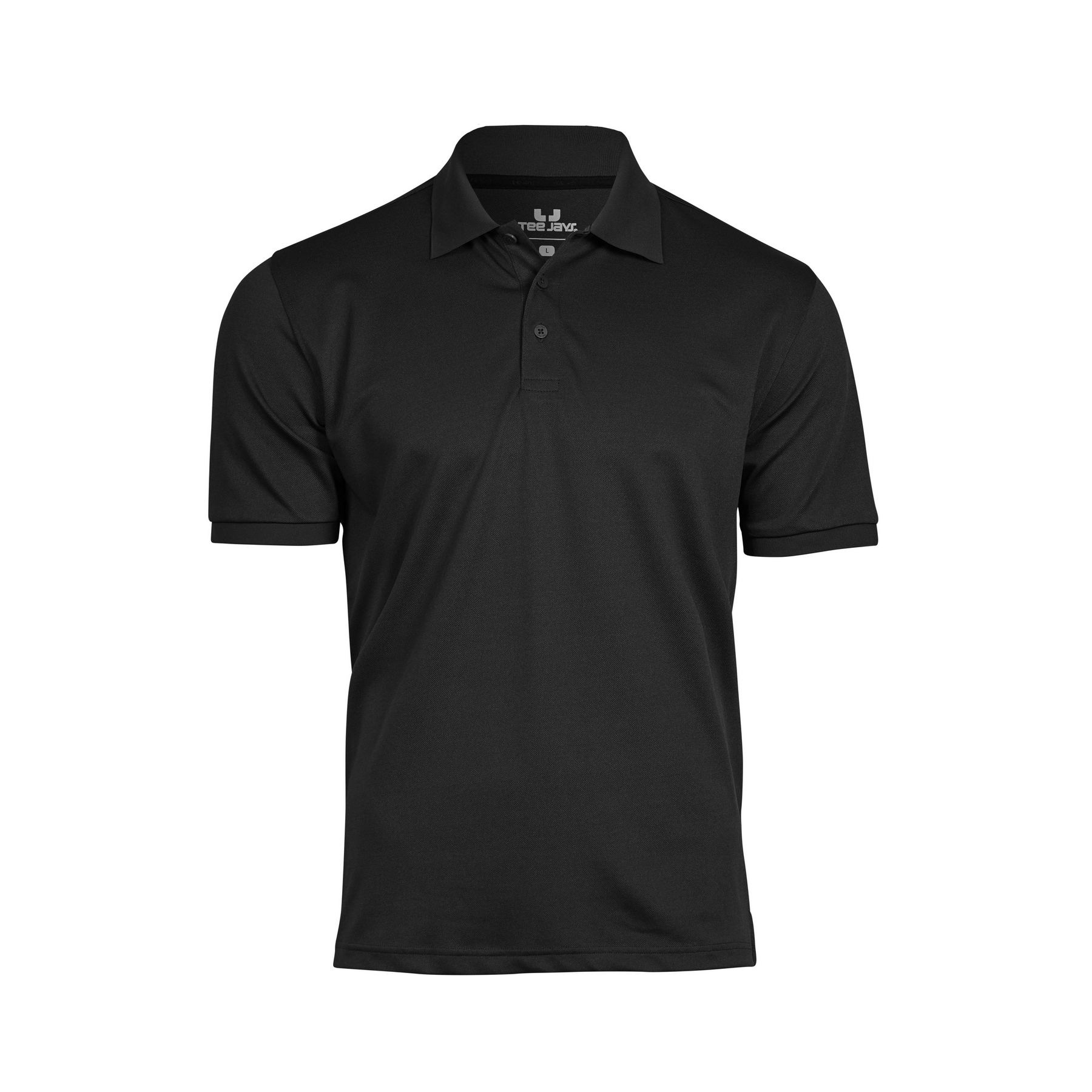 Polo en polyester recyclé et élasthanne