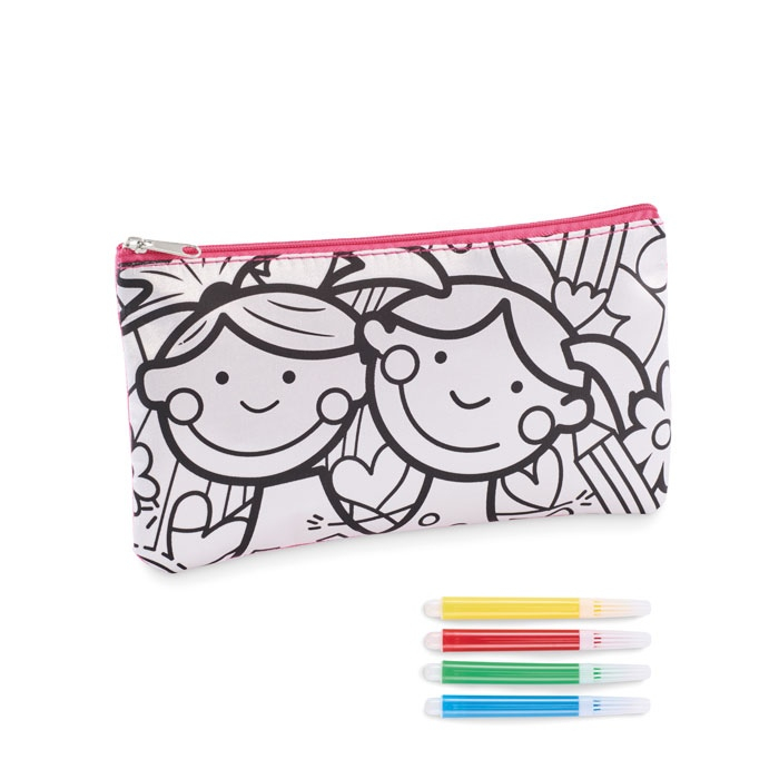 KIDDO - Trousse à crayons avec feutres thumb