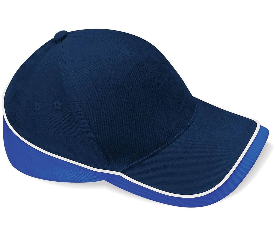 Casquette bicolore 5 pans