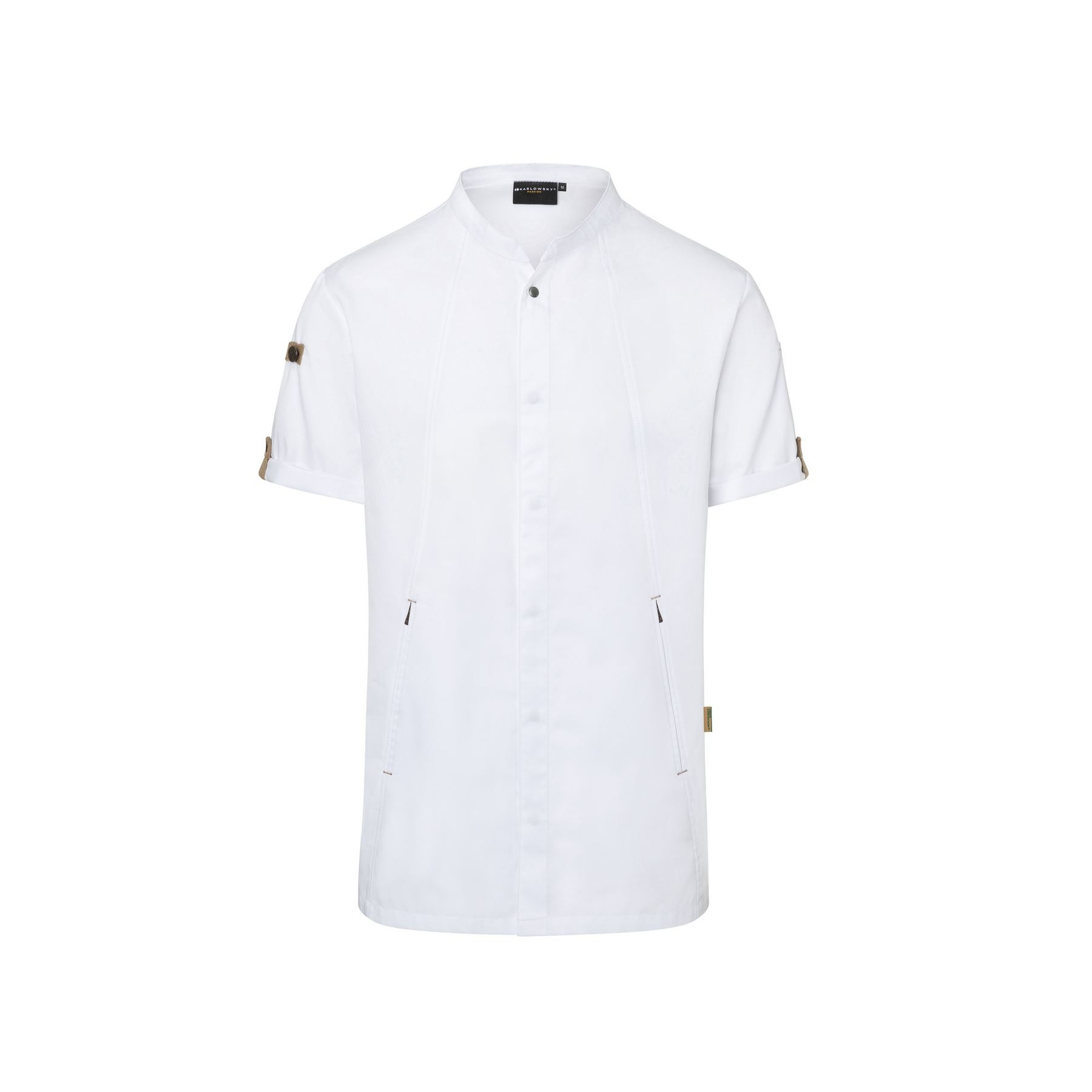 Veste de cuisiner manches courtes écoresponsable