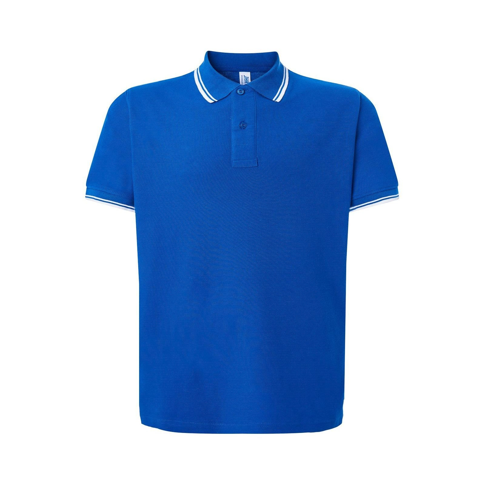 Polo homme contrasté