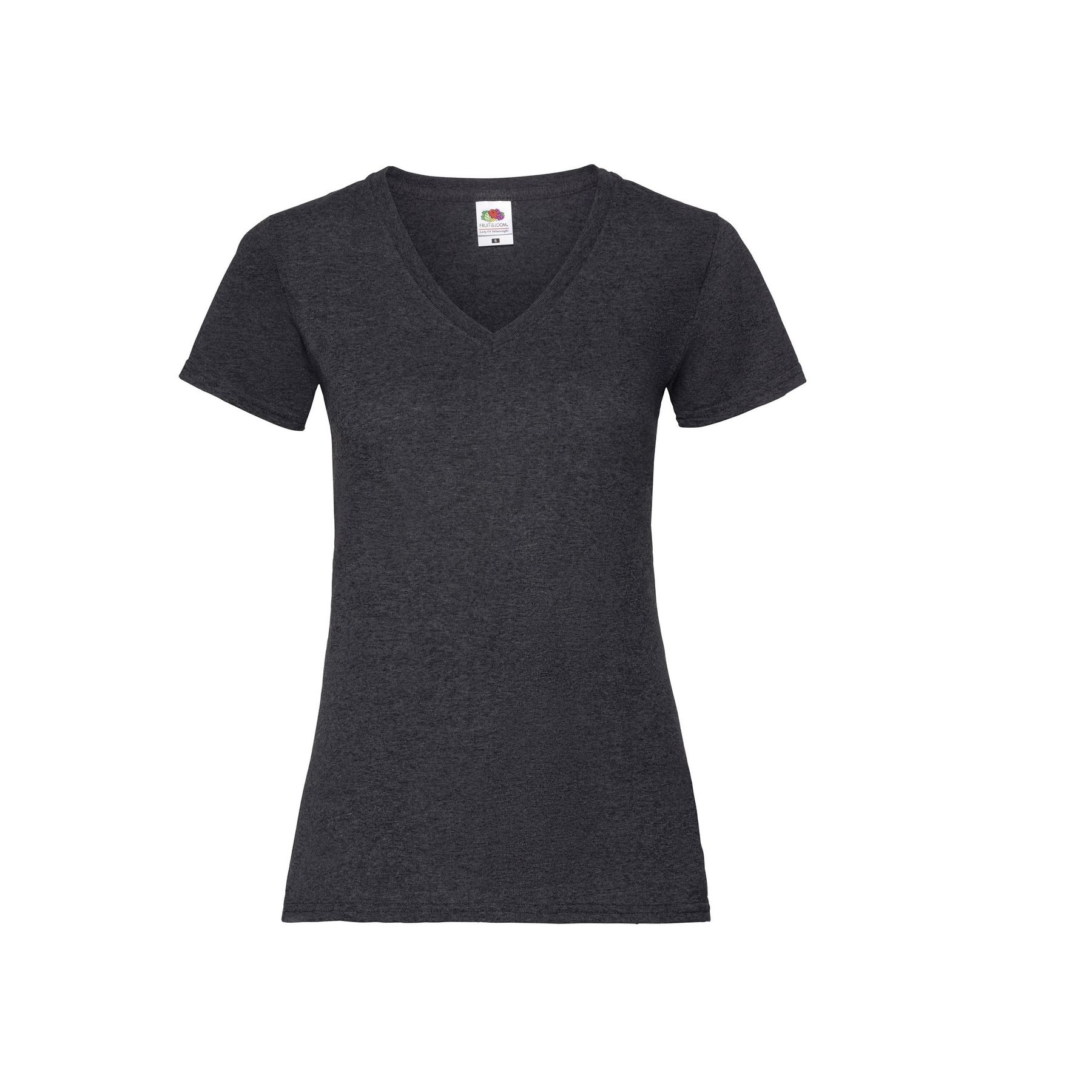 Tee-shirt col v femme valueweight