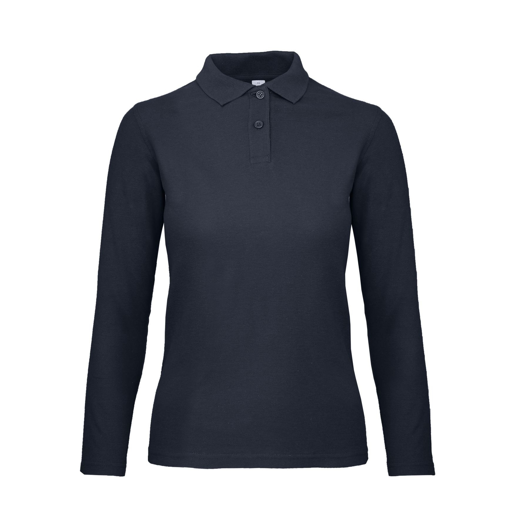 Polo manches longues femme