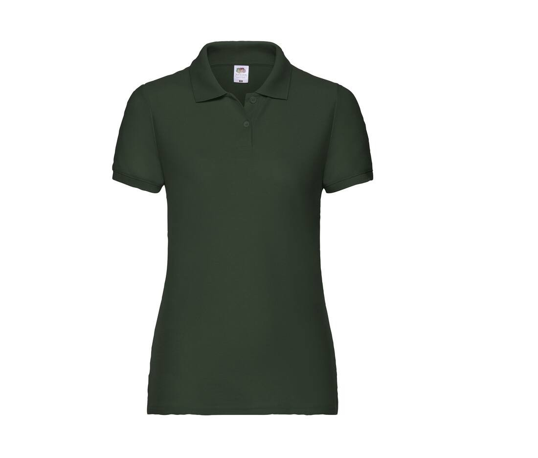 Polo femme polycoton 180 lavable à 60° thumb