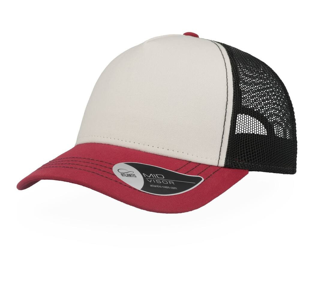 Casquette rapper en coton canvas