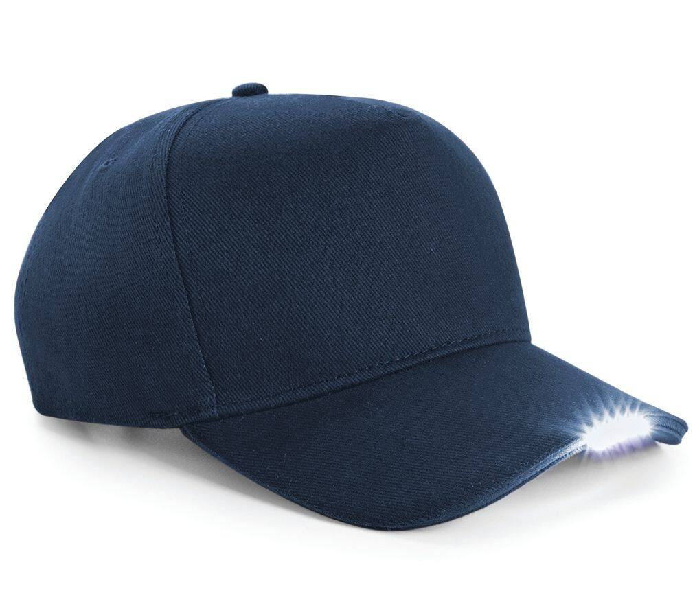 Casquette avec éclairage led