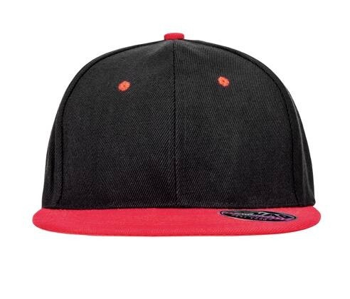 Casquette 6 pans visière plate