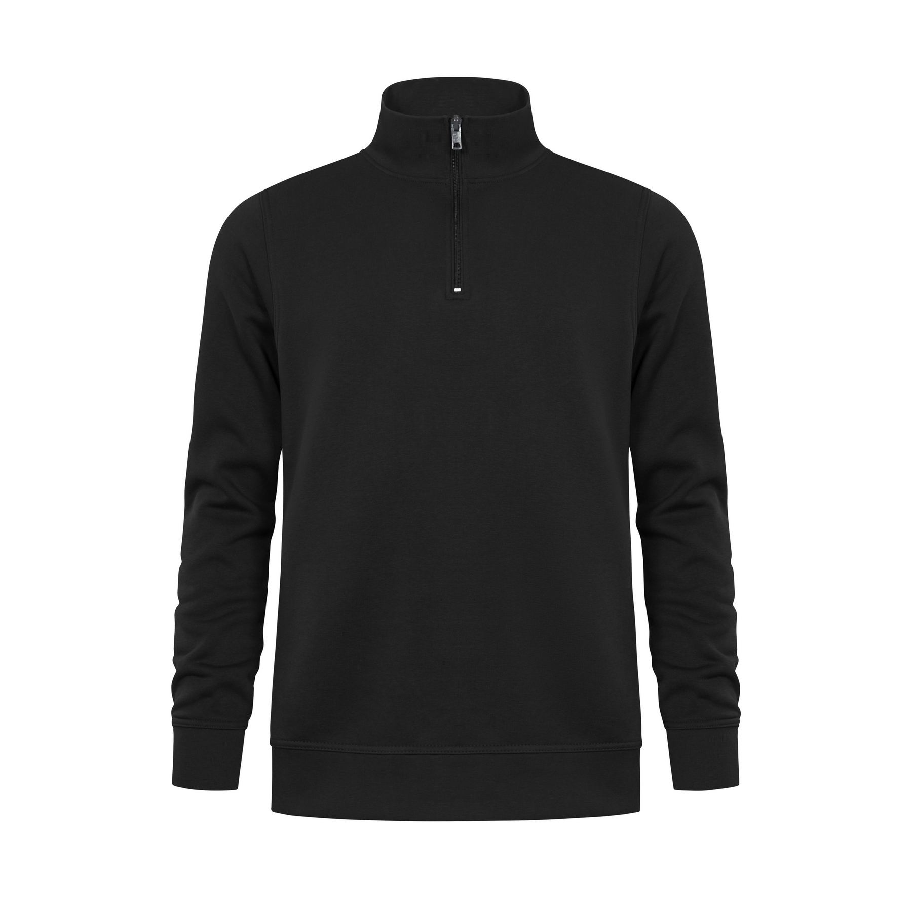 Sweat col zippé