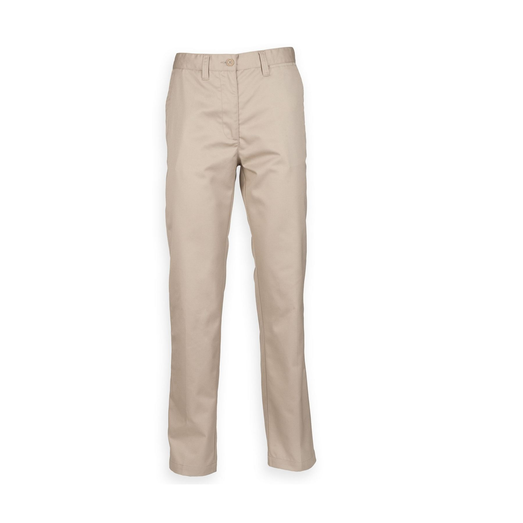 Pantalon femme chino polycoton