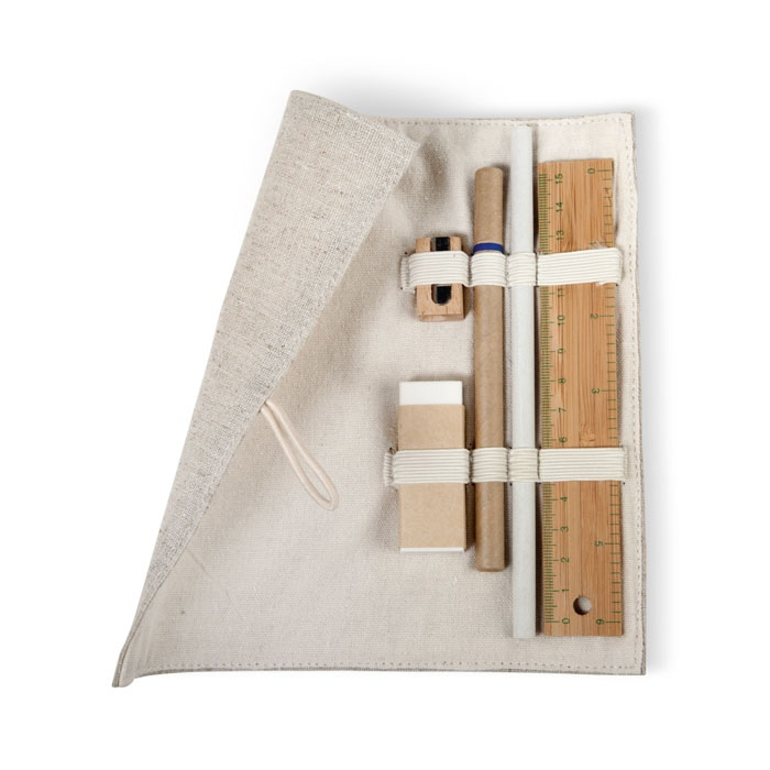 ECOSET - Set d'écriture,pochette coton thumb