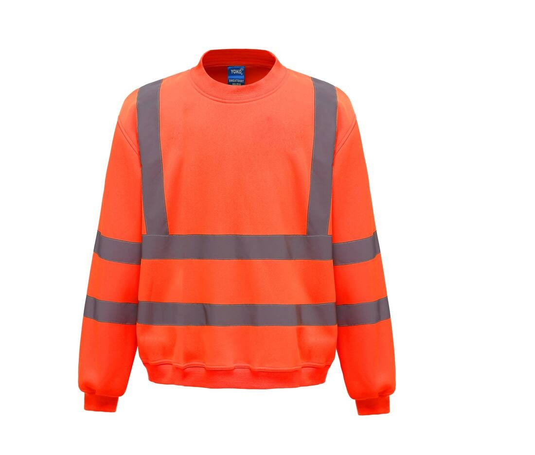 Sweat col rond haute visibilité