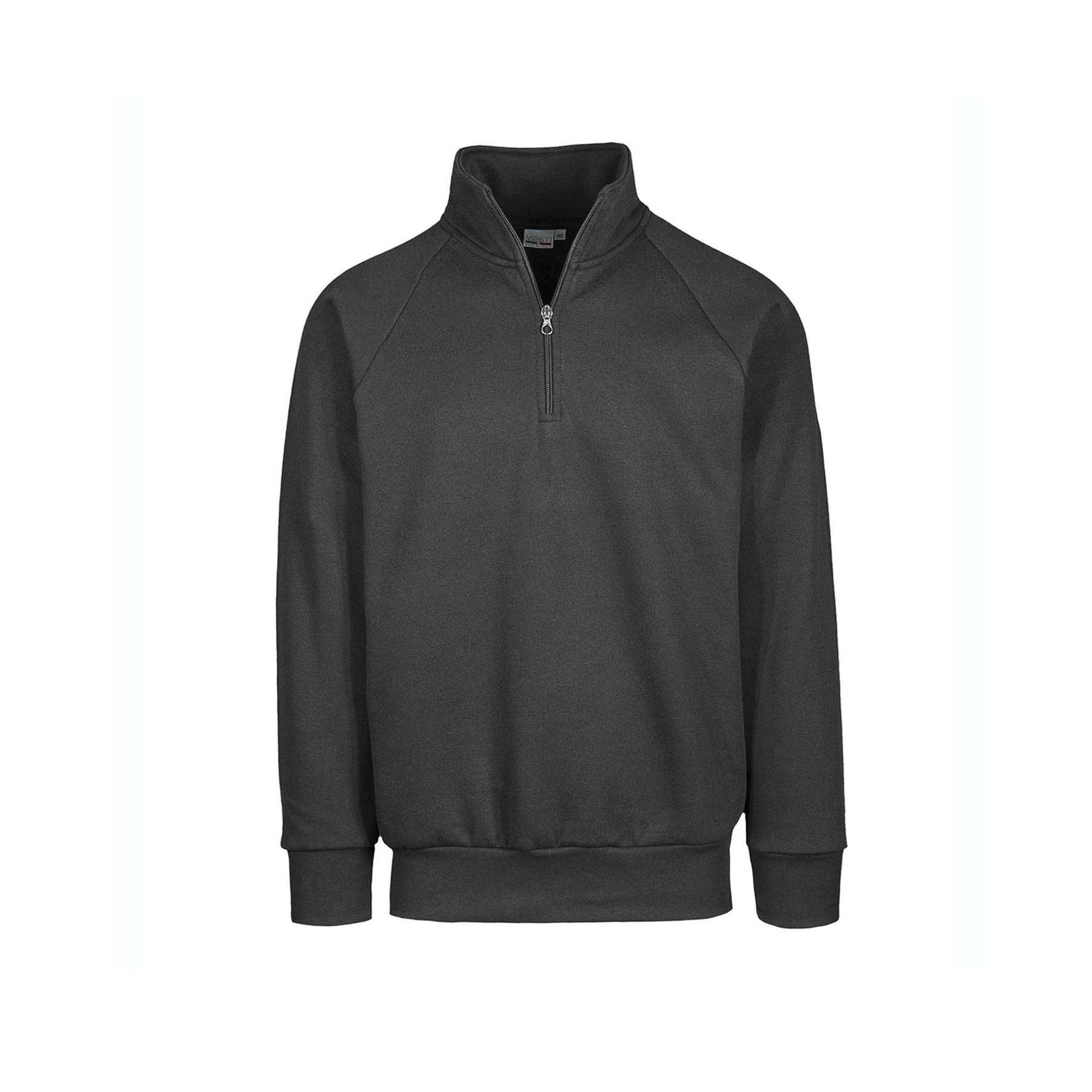 Sweat col zippé