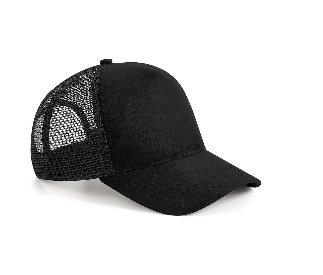 Casquette filet en daim