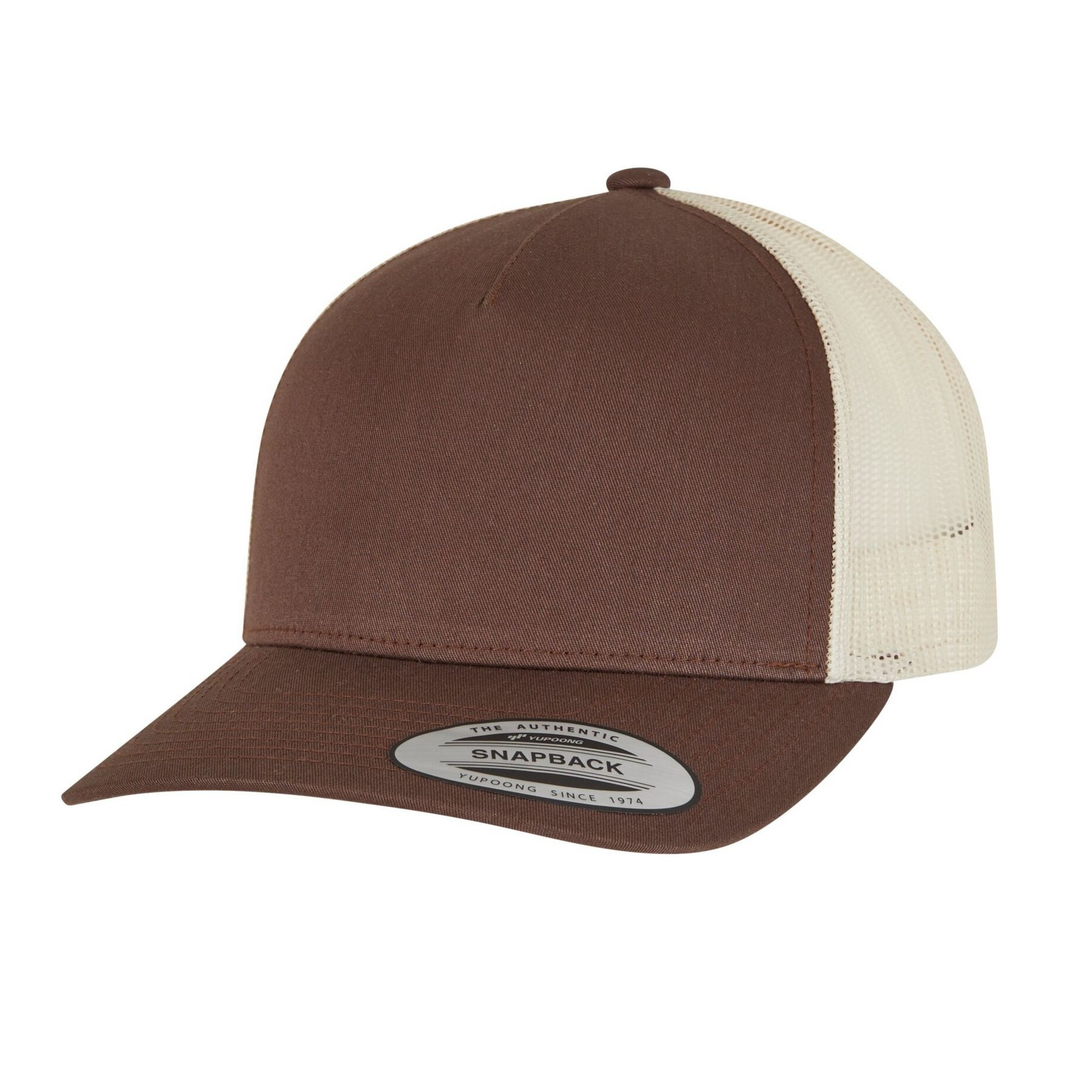Casquette bicolore style trucker