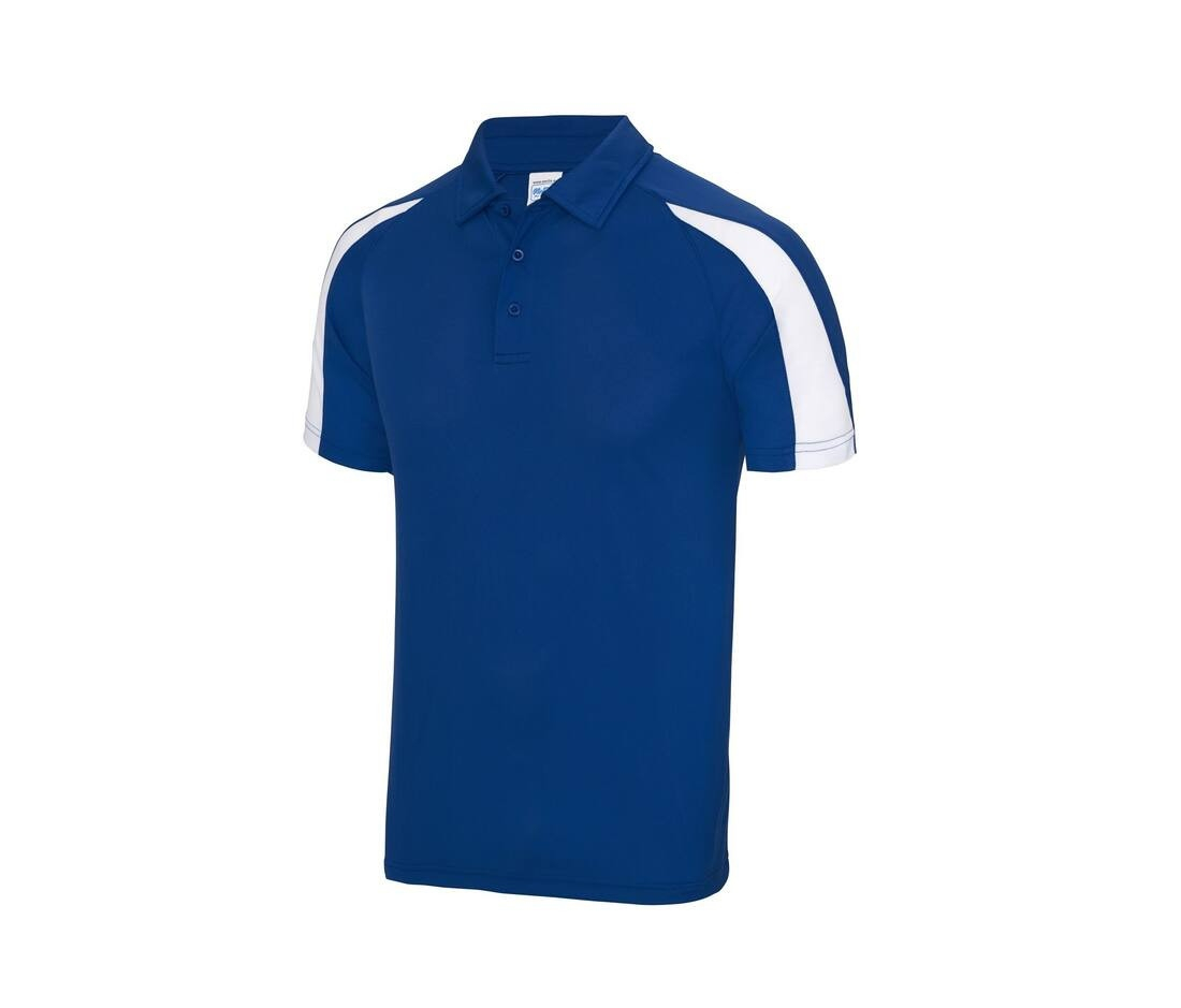 Polo de sport contrasté