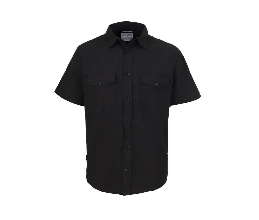 Chemise manches courtes en polyester recyclé
