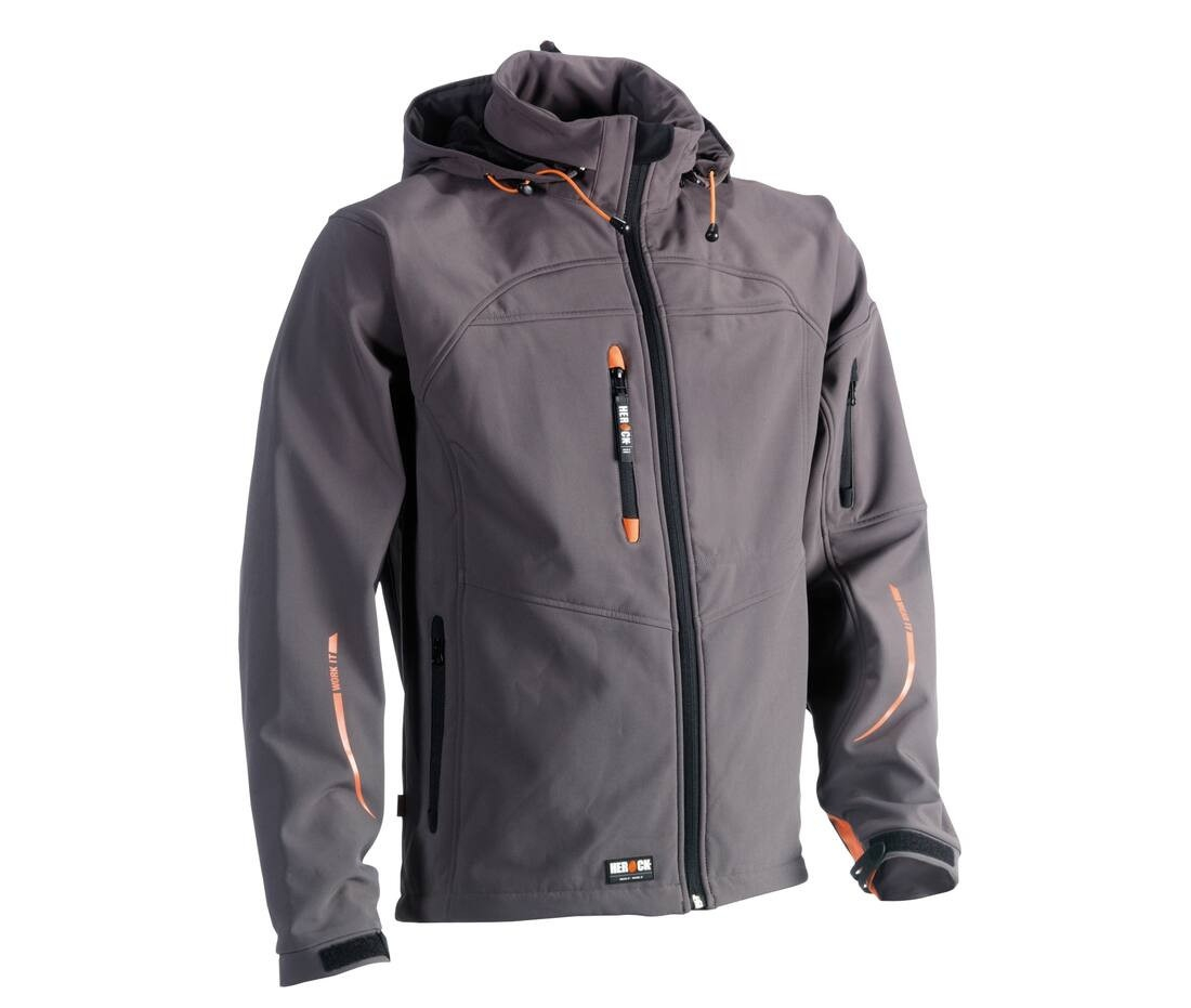 Veste softshell à capuche