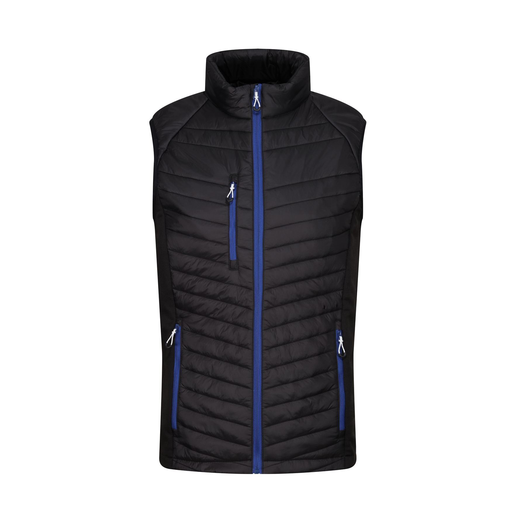 Bodywarmer bi-matière homme
