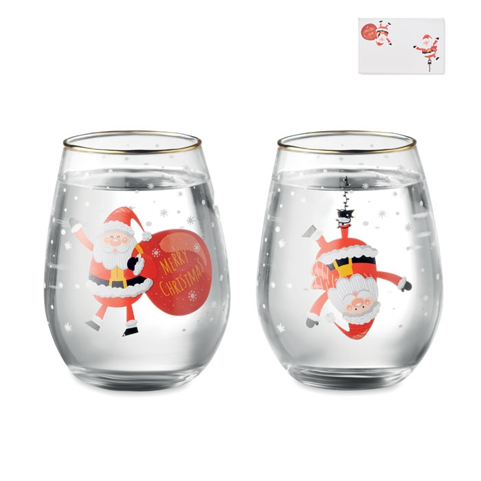 NOEL - Set de 2 verres de Noël thumb