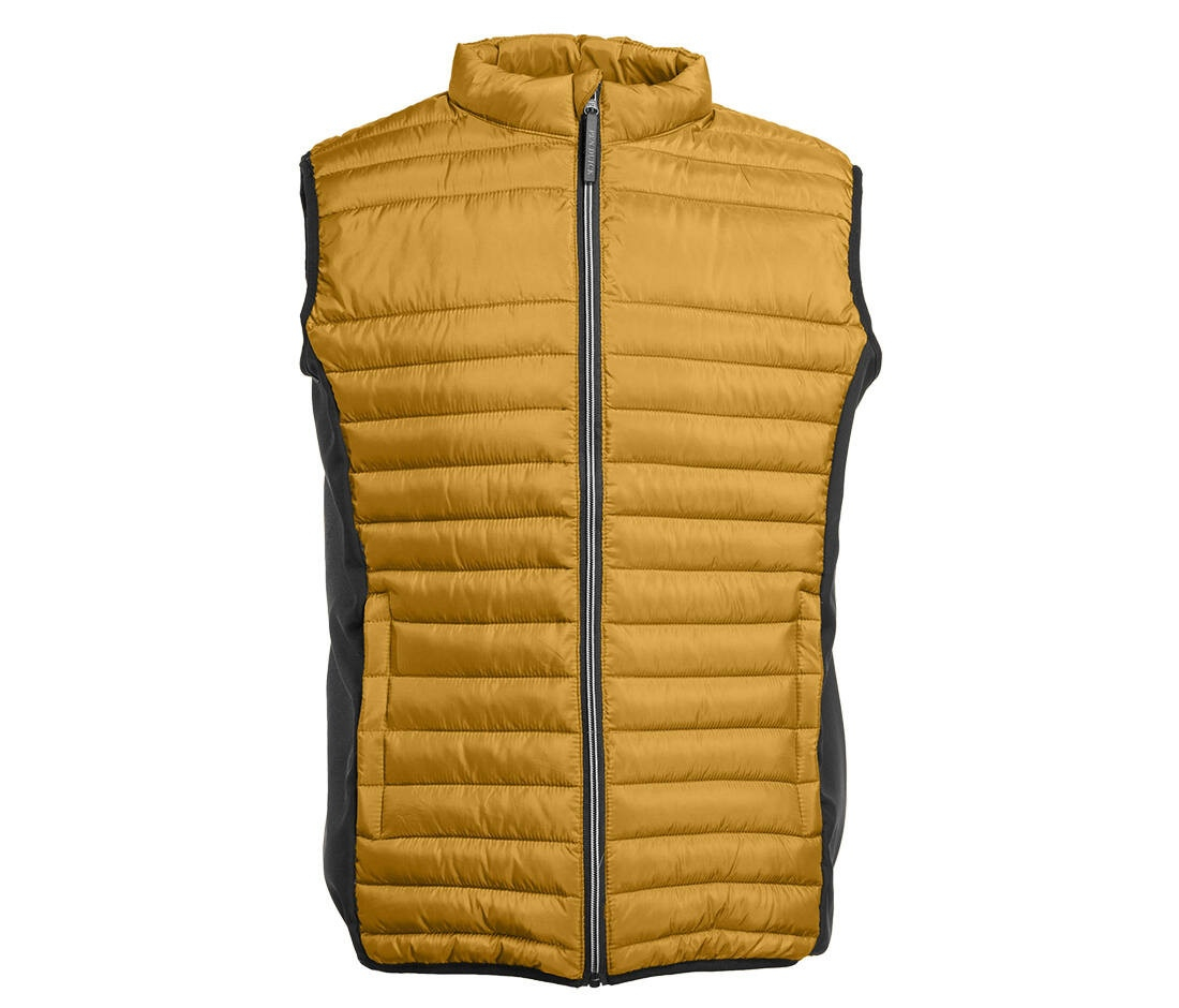 Bodywarmer bi-matière homme