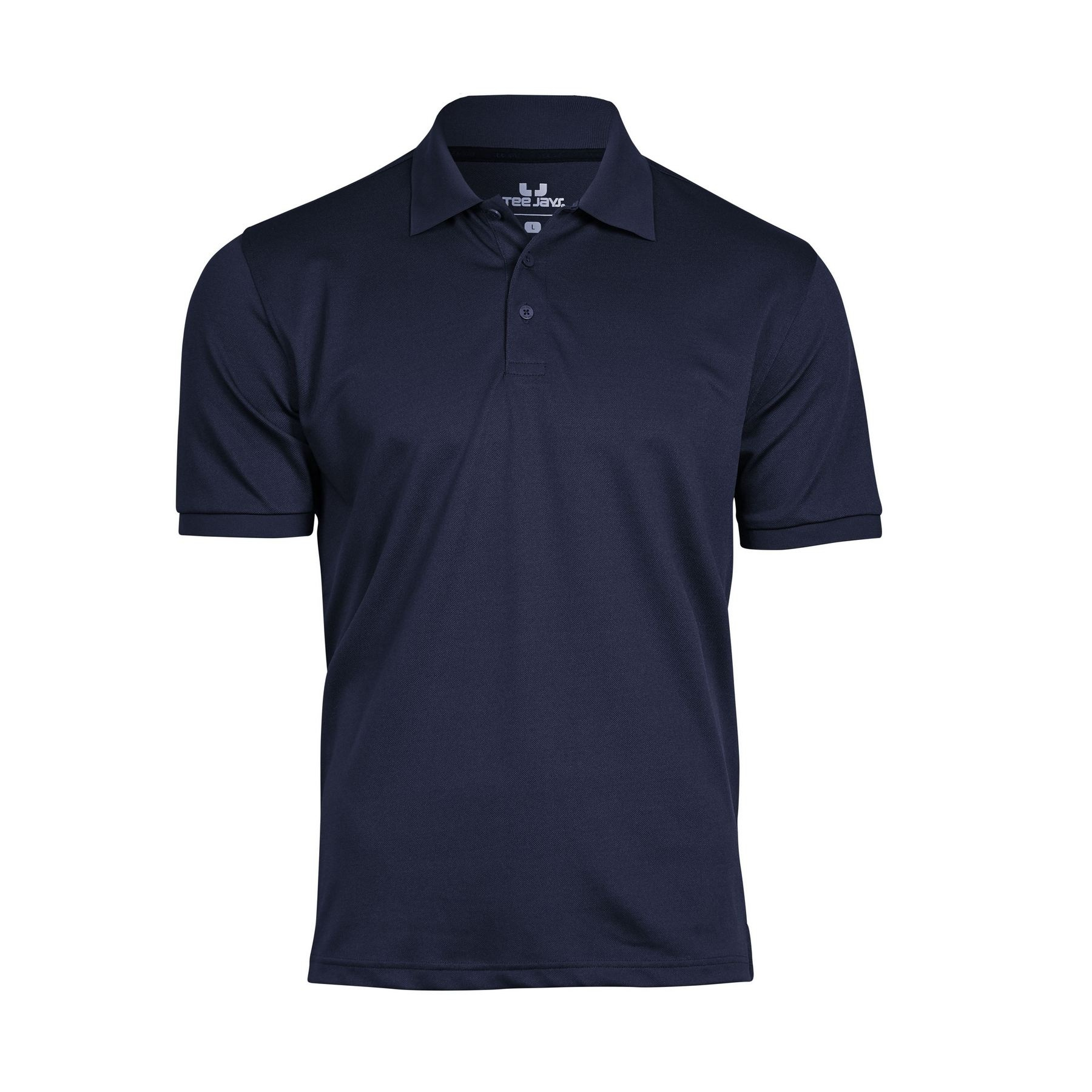 Polo en polyester recyclé et élasthanne