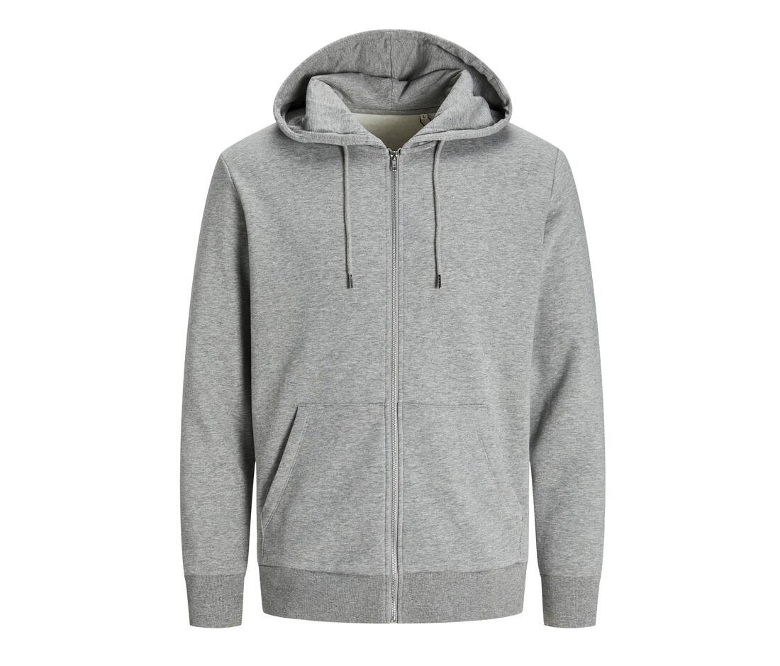 Sweat à capuche zippé unisexe