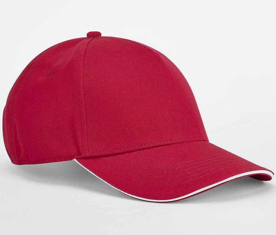 Casquette en coton organique avec liseré