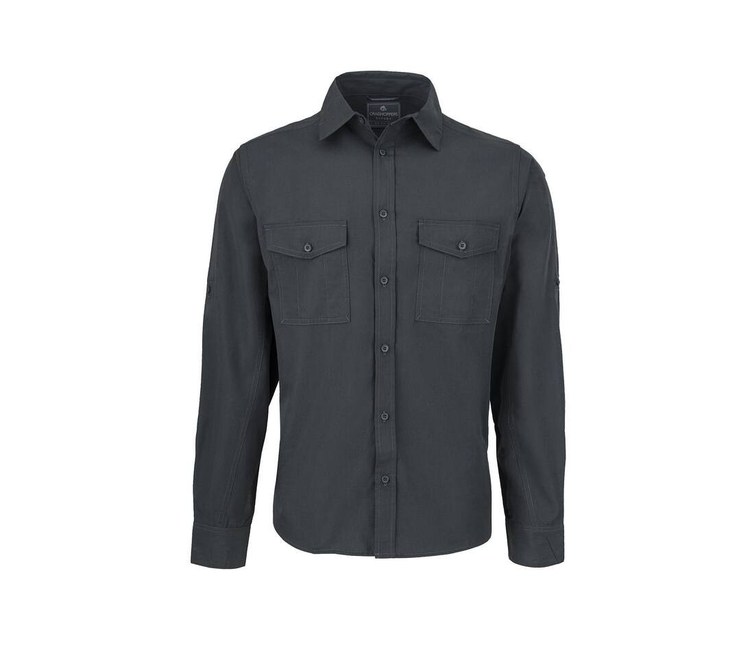 Chemise manches longues en polyester recyclé