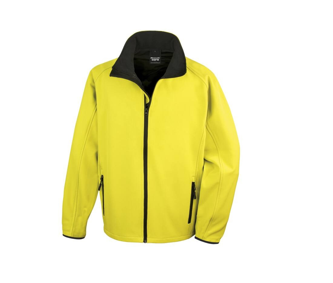 Veste softshell imprimable homme