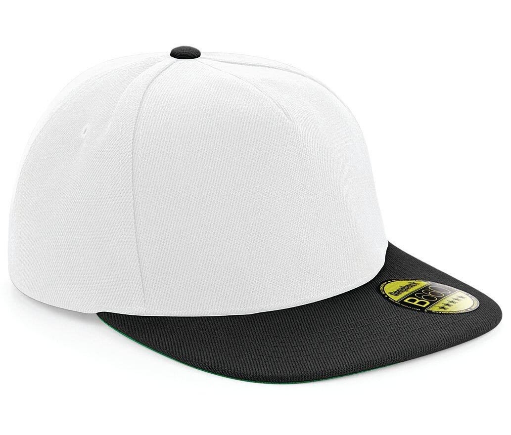 Casquette style rappeur visière contrastée