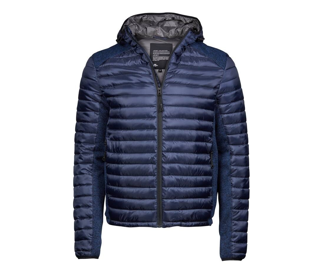 Doudoune capuche crossover homme