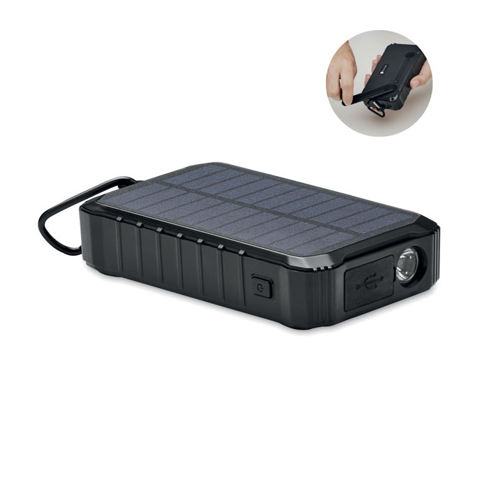 DYA - batterie externe solaire à dynamo 8000 mA thumb