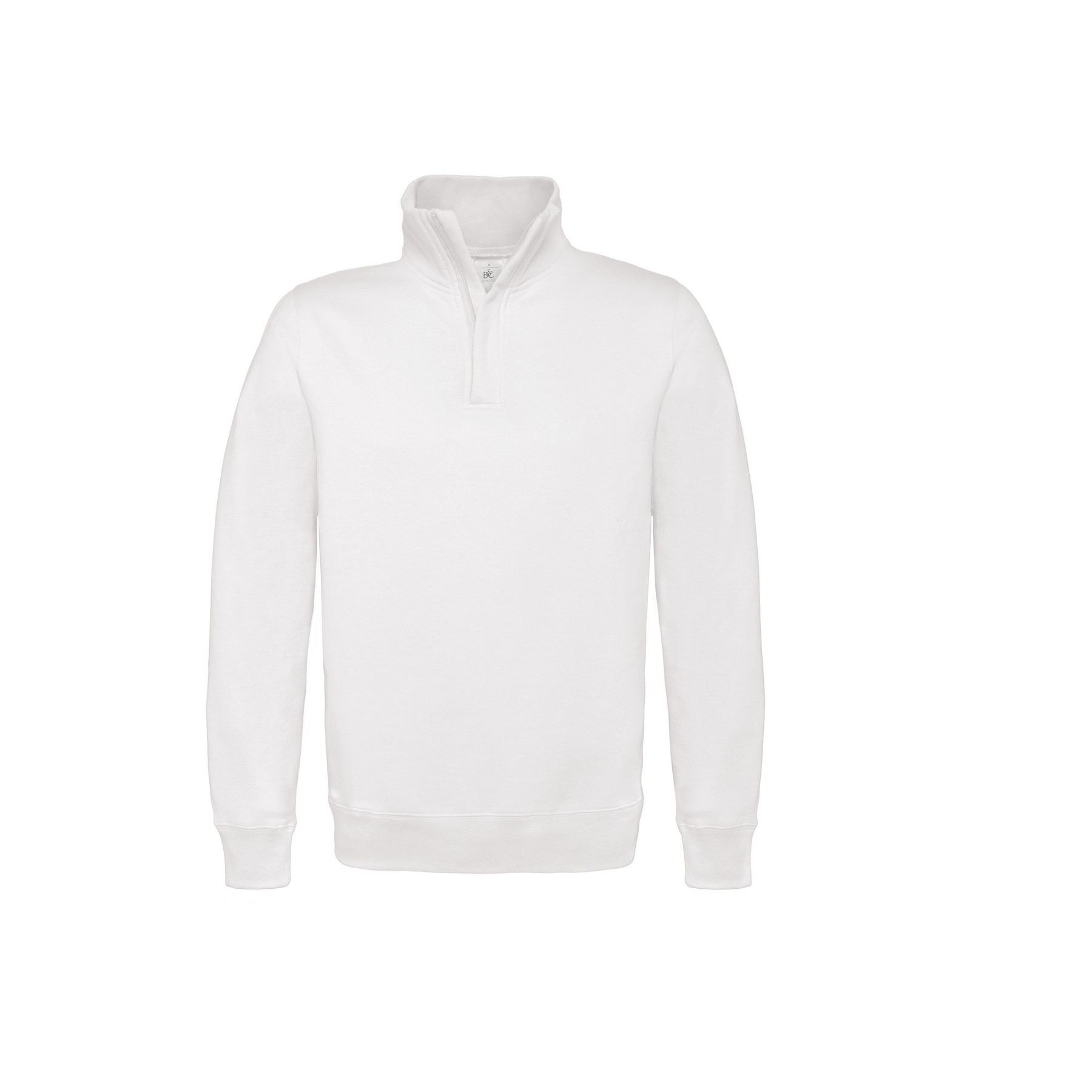 Sweat col zippé